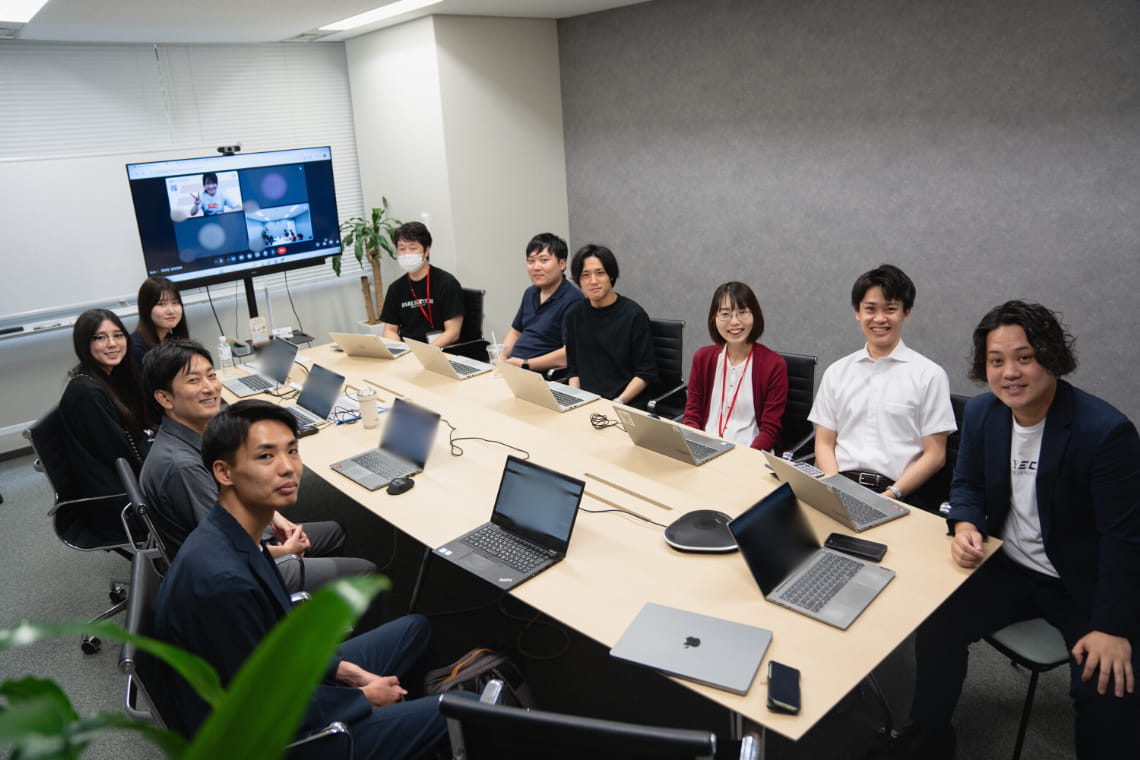 社内プロジェクト風景